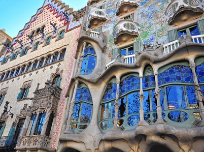 Casa Batllo de Gaudí en Barcelona
